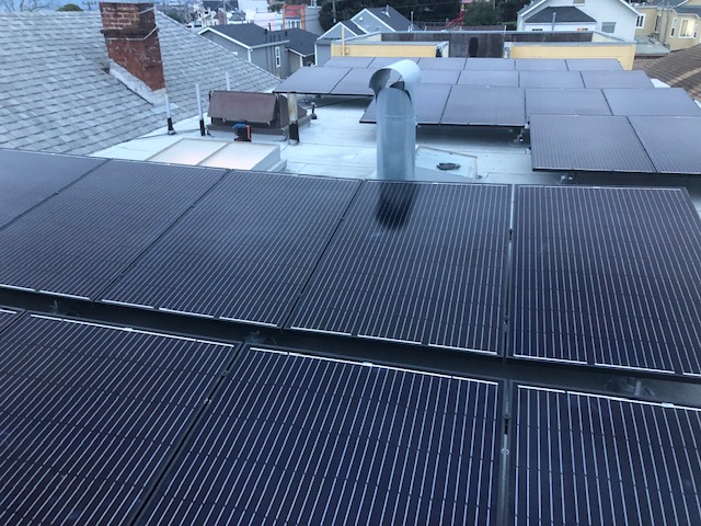 Flat Roof - Trina Modules - Daly City, CA